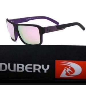 DUBERY Polarized Mirror Men Sunglasses UV 400